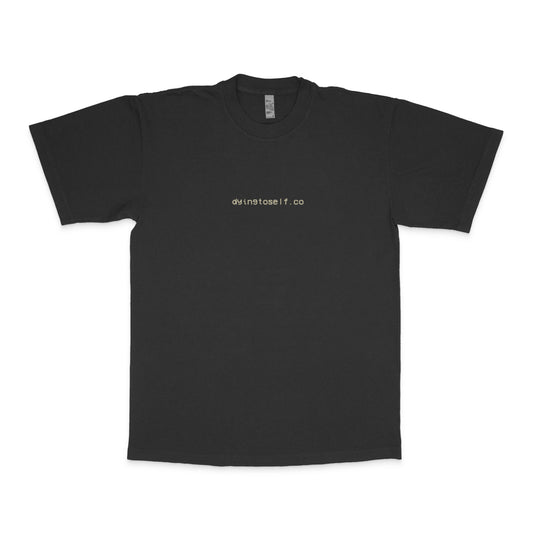Dying To Self Tee - Vintage Black