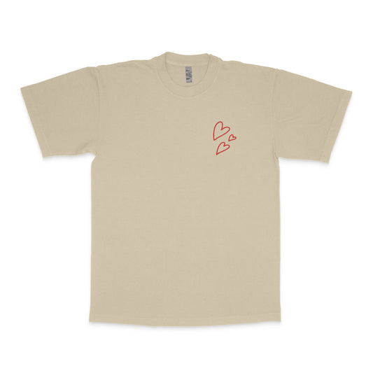Only God Can Love Me Tee - Beige