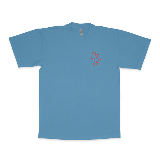 [LIMITED] Only God Can Love Me Tee - Clear Blue