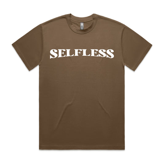 Selfless Tee - Walnut